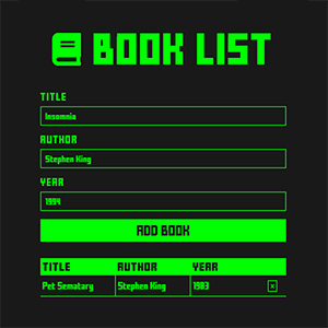 a book list